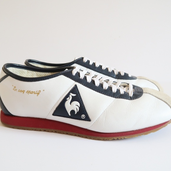 le coq sportif shoes leather